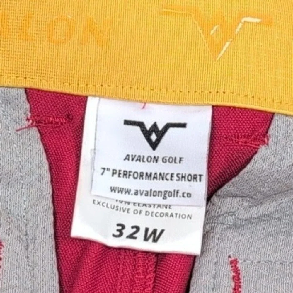 Avalon Golf Performance Short Mens 32 7